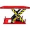 Pake Handling Tools Electric Hydraulic Scissor Lift Table With Foot Pedal, 11,000 lb. Cap., 67'' x 47-1/4'' PAKHW5001F - alternate 4